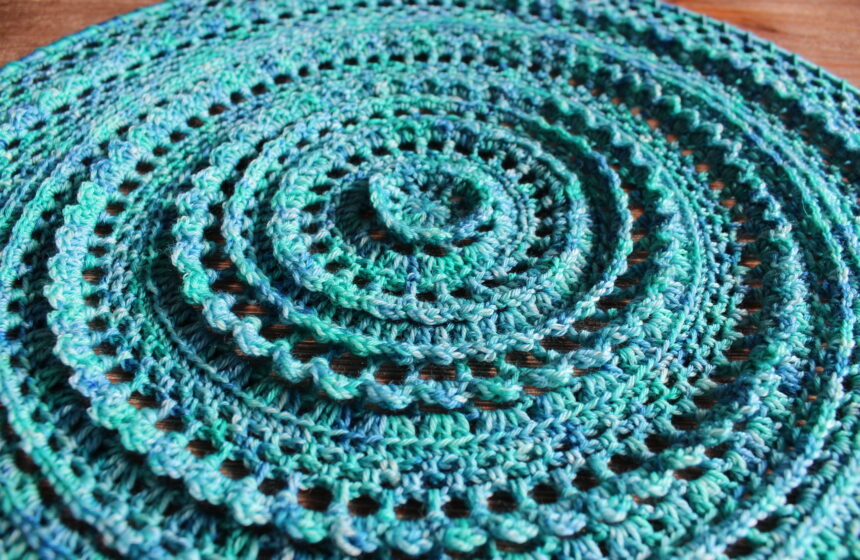 The Ripple Effect Mandala Crochet Pattern