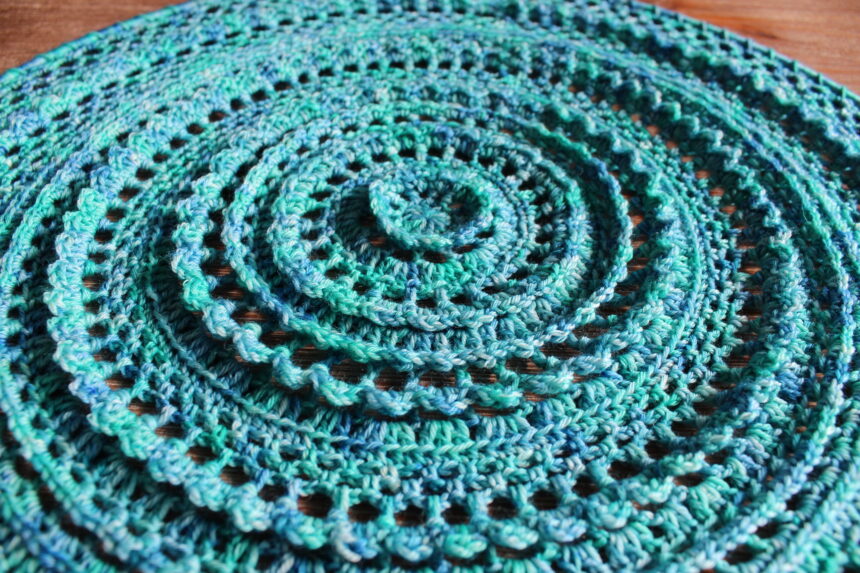 The Ripple Effect Mandala Crochet Pattern