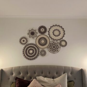 How to create Mandala wall art