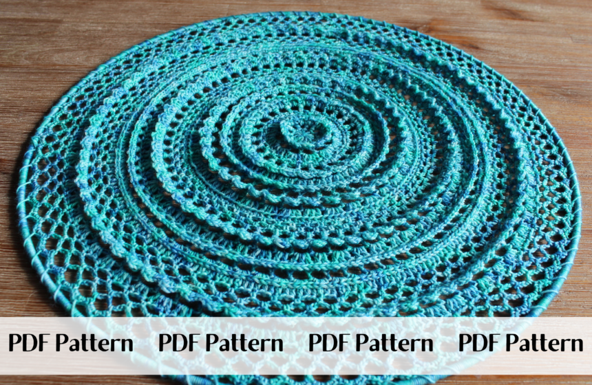 The Ripple Effect Mandala Crochet Pattern
