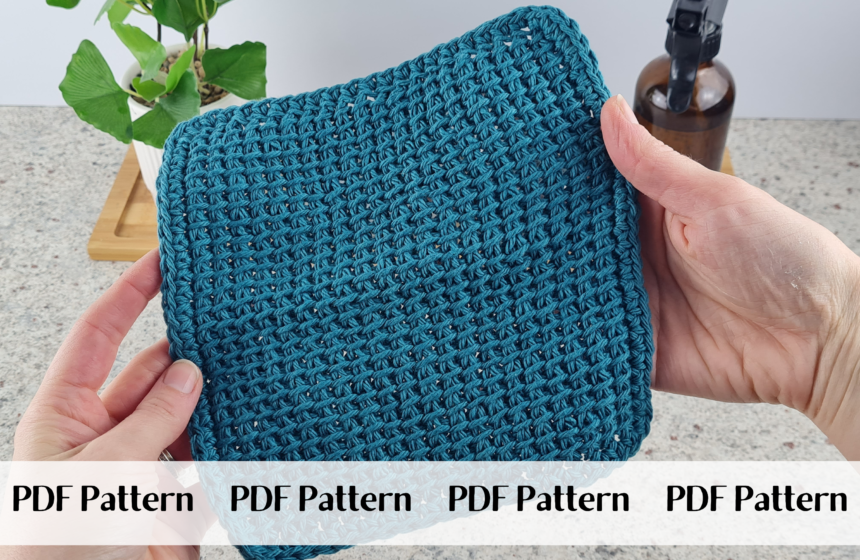 Simple Crochet Wash Cloth